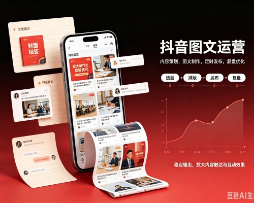 肥东抖音图文代运营服务